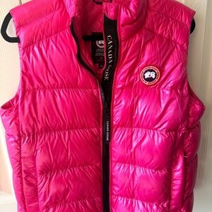 Womens Canada Goose Vest in Summit Pink
